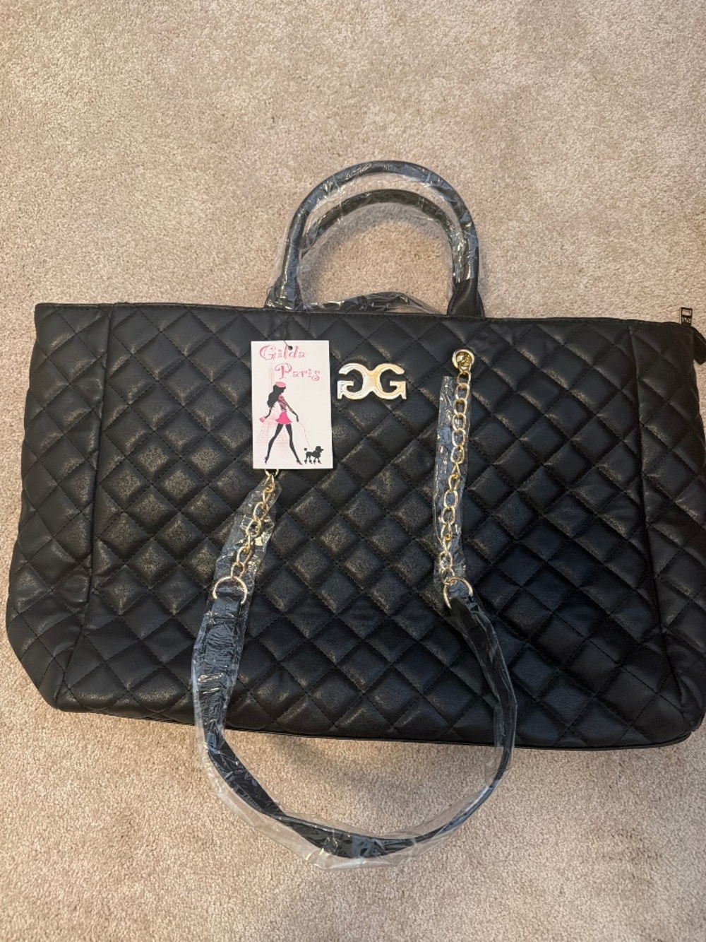 Large Gilda, Paris, handbag or computer bag